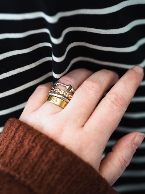 cartier inspired ring|cartier love ring on hand.